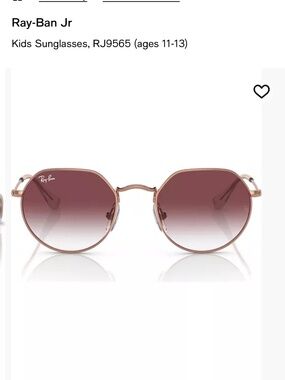 RAY-BAN- Jr Jack Sunglasses Unisex -Brand New!